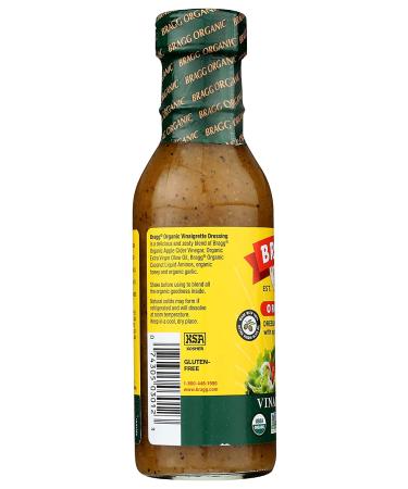 Bragg Organic Vinaigrette Dressing 12 oz - Healthy 12 Fl Oz Salad Dressing (1 Pack) - Buy Online on SooperMarket.com