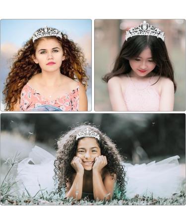 Crystal Tiara 2 Pack - Rhinestone Crown Headbands for Weddings & Birthdays | Elegant Bridal Accessories - Buy Online on SooperMarket.com