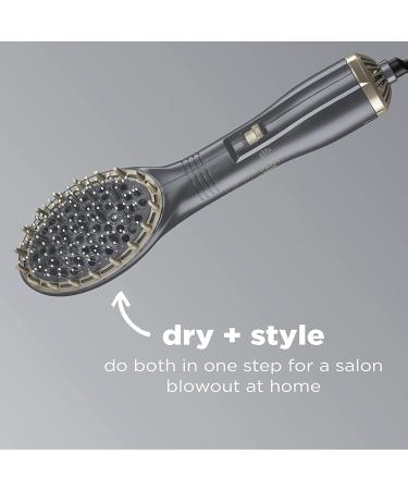 INFINITIPRO BY CONAIR Hot Air Paddle Styler Dryer Brush - Professional Hair Styling Tool - Buy Online on SooperMarket.com