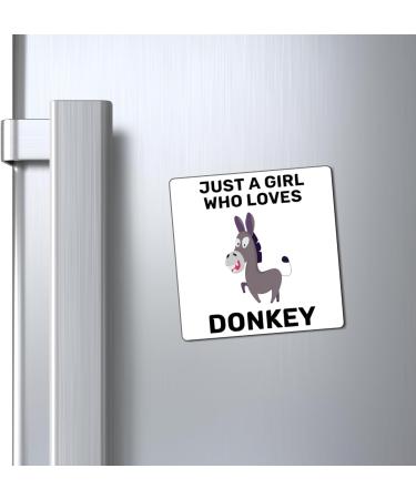 Hilarious Horseback Riding Horses Foal Donkey Enthusiast Humorous Racehorse Town Country Eohippus Lover Magnets 4" 4" - Buy Online on SooperMarket.com