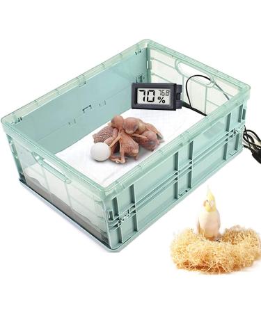 Manual Incubator 2 Gallon Birds Parrot Small Animals Thermostat Breeding Box Bird Eggs Hatching Brooder Heater