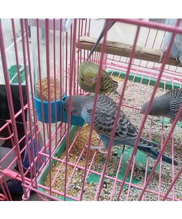 Bird Food Water Dispenser Bird Water Bottle Parrot Automatic Water Feeder Water Drinker Food Feeder Waterer Clip Feeder Cage Accessories for Parrot Budgie Lovebirds Cockatiel Parakeet Cockatoo - Buy Online on SooperMarket.com