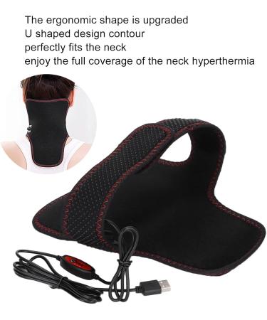 Neck Heating Pillows | Infrared Heated Neck Wrap with 3-Mode Massage for Pain Relief - Buy Online on SooperMarket.com
