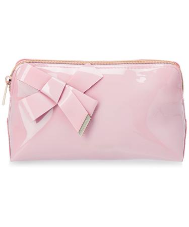 Ted Baker Women's Nicolai Bow Vinyl Makeup Bag One Size Pl-pink
