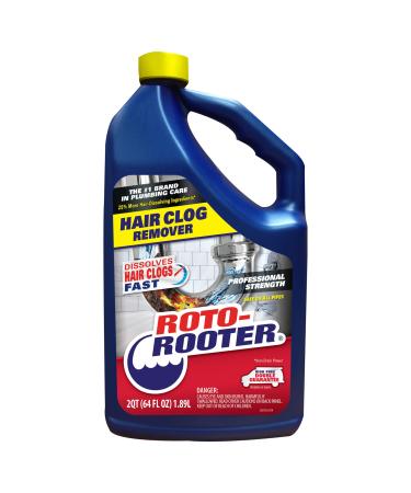 351405 Hair Clog Remover Drain Cleaner 64 oz