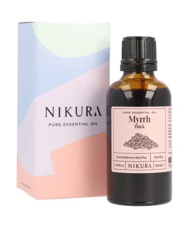 Nikura | Myrrh (Thick) Essential Oil - 50ml - 100% Pure 50.00 ml (Pack of 1)