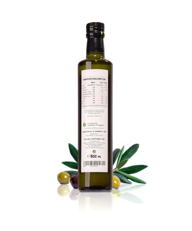 Buy Organic Apsogo Extra Virgin Olive Oil - Premium Cold Pressed from Crete Greece | 500ml Mild & Fruity Quality Oil - Buy Online on SooperMarket.com