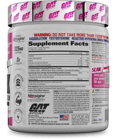 GAT Sport Nitraflex - Guava Dragonfruit Flavor | 30 Servings - Buy Online on SooperMarket.com
