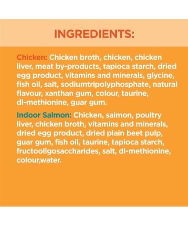IAMS Perfect Portions Wet Cat Food Adult Grain Free - Chicken CIG and Indoor Salmon Pat Variety Pack 75g (24 Pack) Chicken & Salmon Wet Cat Food - Buy Online on SooperMarket.com