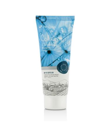 Buy 3W Clinic Collagen Cleansing Foam 100ml - Deep Cleanser for Youthful Skin | International Shipping Available - Buy Online on SooperMarket.com