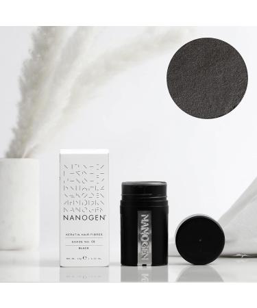 Nanogen Hair Fibres Black 15g - Instantly Thicken & Volumize Hair - Pack of 1 - Buy Online on SooperMarket.com