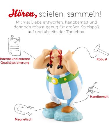 Buy Tonies Asterix The Golden Sickle Audio Figure for Toniebox | 37 Min Playtime | Ideal for Kids 5+ | International Shipping Available - Buy Online on SooperMarket.com
