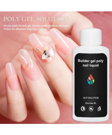 Vigcebit Gel-Poly Nail Fluid | Professional Slip Solution for Nail Extensions | Perfect for DIY Nail Art - Buy Online on SooperMarket.com