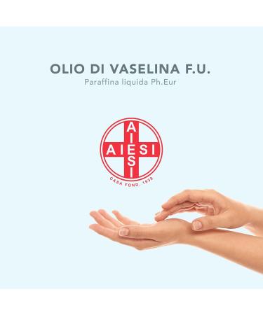 Aiesi 100% Pure Vaseline Oil - 1L Bottle for Pharmaceutical Food Cosmetic & Industrial Use - Made in Italy - Buy Online on SooperMarket.com