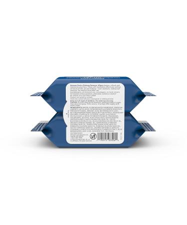 Amazon Basics Makeup Remover Wipes - Original 50 Count (2 Packs of 25) - Formerly Solimo - Buy Online on SooperMarket.com