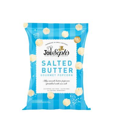 Joe & Seph's Salted Butter Popcorn (1x22g) gourmet popcorn everyday snacks for on the go snacking salty popcorn