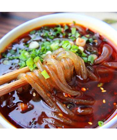 Hot and Sour Sweet Potato Glass Noodles 400g glass noodles Authentic hot pot noodles coarse noodles - Buy Online on SooperMarket.com