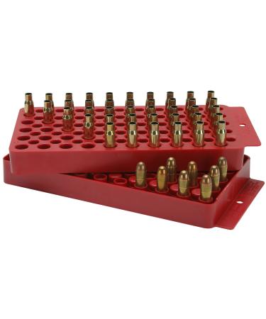 MTM Universal Ammo Loading Tray Red (includes one tray)