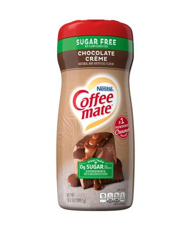 Coffee Mate Sugar Free Chocolate Creme Powder Creamer 10.2 oz | Keto-Friendly Coffee Creamer - Buy Online on SooperMarket.com