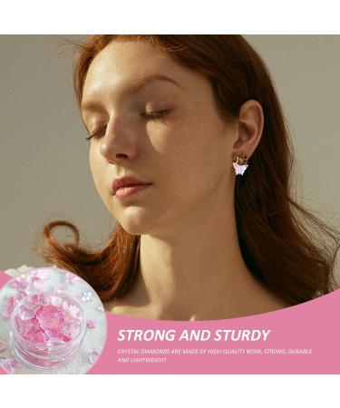 150 Rhinestone Nail Art Decorations Adorable Nail Art Accessories Pink Hearts Bows Dolphin Shapes Used for Nail Art Decoration DIY Phone Cases etc. - Buy Online on SooperMarket.com