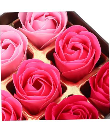 ABOOFAN 3 Boxes Rose Soap Scented Bath Soap Rose Bath Soap Rose Flower Preserved Rose Enchanted Rose Wedding Decorations for Ceremony Faux Roses Simulated Soap Flower Rose Petal Artificial - Buy Online on SooperMarket.com