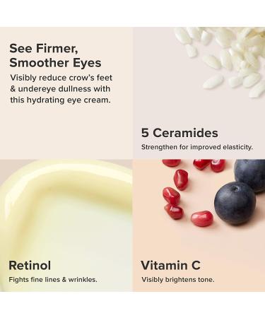 Paula's Choice CLINICAL Ceramide Firming Eye Cream with Vitamin C and Retinol - Targets Fine Lines, Wrinkles, and Loss of Firmness - Buy Online on SooperMarket.com