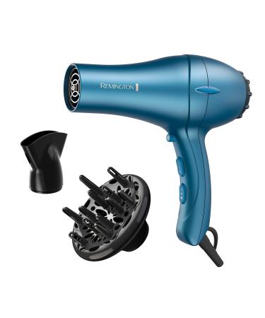 Remington Pro D2042 Professional Titanium Ceramic Hair Dryer with Concentrator and Diffuser Attachments