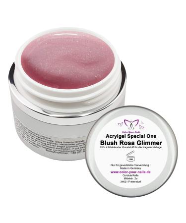 In the alutting congestion: Special One Acrylgel Blush Rosa Gimmel in the alutting bar.Without processing a spatula made in Germany acrylic gel (15g) 1 piece (1 Pack)