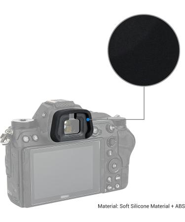 JJC Camera Eyecup for Nikon Z7 Z6 Z5, Soft Silicone Design, 2 Pack - Buy Online on SooperMarket.com