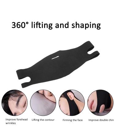 Men's Facial Slimming Strap | Elastic Double Chin Reducer & V-Line Mask | Firming Bandage for Anti-Sagging | Reusable Face Lifting Solution - Buy Online on SooperMarket.com