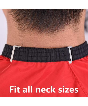 Flagsky Professional Barber Cape - Water and Stain Resistant Salon Apron for Hair Cutting - Anti-Static Haircut Cape in Red, Black & Blue - 5761 inch Solid Design - Buy Online on SooperMarket.com