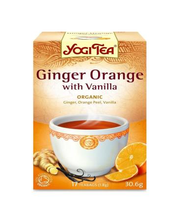 Yogi Tea | Ginger Orange & Vanilla | 6 x 17 Bags