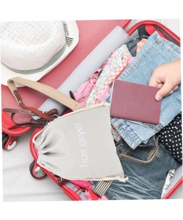 WOONEKY 2pcs Hair Dryer Storage Bag Practical Bags Bag Organizer for Traveling Blow Dryer Attachment Fabric - Buy Online on SooperMarket.com