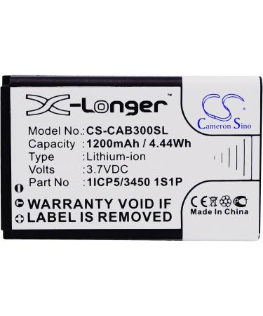 Replacement Battery for Manta MS1701 MS2401 MS2402 TEL1708 TEL1711 TEL1713 TEL1800 | 1200mAh/3.7V - International Shipping Available - Buy Online on SooperMarket.com