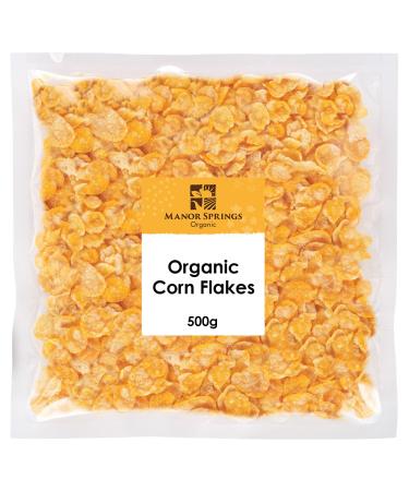 Organic Corn Flakes 500g No Added Sugar by Manor Springs Organic