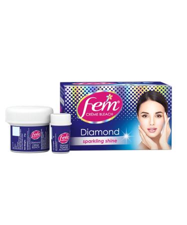 Fem Diamond Cr me Bleaching 30g - Premium Skin Brightening Cream for Flawless Glow | International Shipping Available - Buy Online on SooperMarket.com