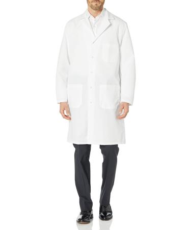 Red Kap Men's Interior Pocket Lab Coat XX-Large White