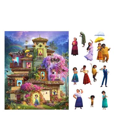 Encanto house 8" characters 2" high Cake Topper Edible Icing