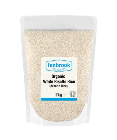Organic White Risotto Rice (Arborio Rice) 2kg | Certified Organic by Fenbrook Organic