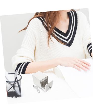 FRCOLOR Nail Polish Storage Nail Tool Nail Bits Nail Art Tools Manicure Tools Para U as Nail Stuff Organizer Manicure Drill Holder Nail Art Supply Bracket Acrylic White Usb 12x8.5cm White - Buy Online on SooperMarket.com