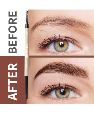 Grey Eyebrow Pencil for Older Women - Soft Retractable & Waterproof | YES.EYE DO - Buy Online on SooperMarket.com