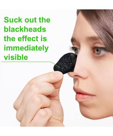Blackhead Remover Pore Strips 80 Counts Charcoal Deep Cleansing Nose Strips for Blackhead Removal and Pore Unclogging Nose Blackhead Remover Strips Black Head Remover for Women & Men - Buy Online on SooperMarket.com