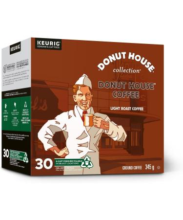 Donut House Collection Light Roast K-Cup Coffee Pods 30 Count For Keurig Coffee Makers & Timothy s Breakfast Blend Single Serve K-Cup Pods for Brewers 30 Count Coffee+ Breakfast Blend Unflavored 30 Count - Buy Online on SooperMarket.com