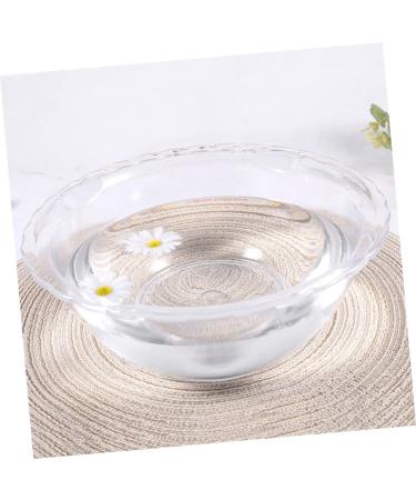 Didiseaon 1pc Lace Washbasin Simple Washbasin Transparent Bathroom Bowl Kitchen Washing Basin Spa Massager Basin Lace Wash Basin Countertop Face Basin Small Baby Pp Fashion Cleaning Basin 23x23cm Transparent - Buy Online on SooperMarket.com