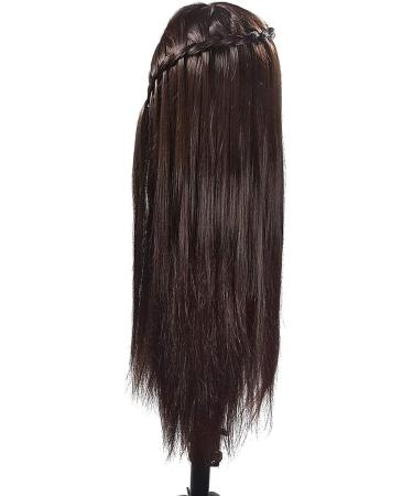 26 Inch Adjustable Female Tailor Puppet Mannequin Head - Ideal for Hair Styling & Cosmetology Training - Buy Online on SooperMarket.com