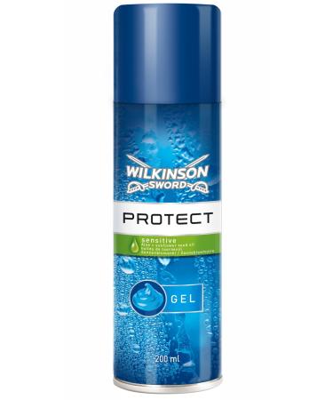Wilkinson Sword Shaving Gel Protect Sensitive Men 200 ml 3 pcs