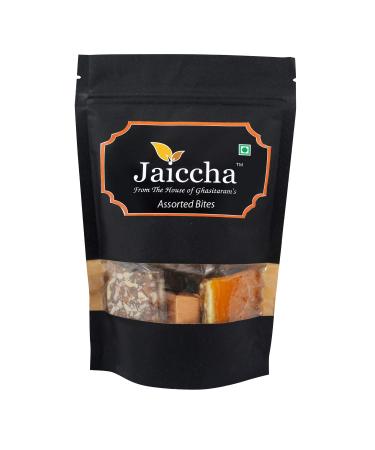 Jaiccha Ghasitaram Assorted Bites 200 GMS in Black Paper Pouch