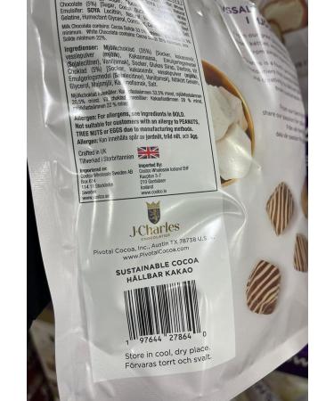 j.charles sea salt caramels mallows with white chocolate 500g - Buy Online on SooperMarket.com
