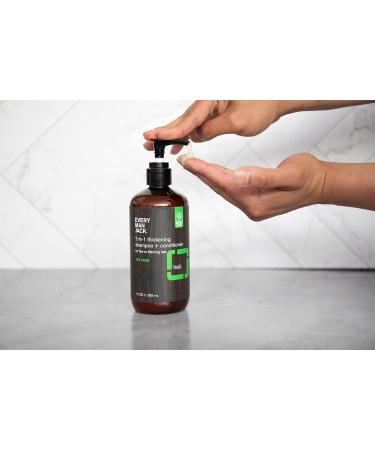 Every Man Jack Tea Tree Men's Thickening 2-in-1 Shampoo & Conditioner | Restore Thickness Cleanse & Condition | Naturally Derived Paraben & Dye Free - Shop Internationally - Buy Online on SooperMarket.com