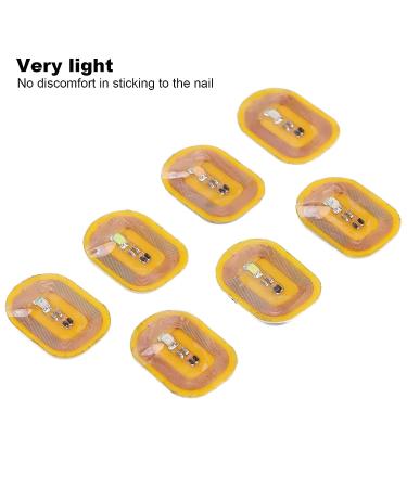 7pcs NFC Lighting Nail Art Decoration Stickers - Self Adhesive Intelligent DIY Nail Decor for Home and Salon - Buy Online on SooperMarket.com